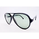 Ray-Ban Sunglasses Mens Black Aviator B&L Cats 1000 Vintage Large