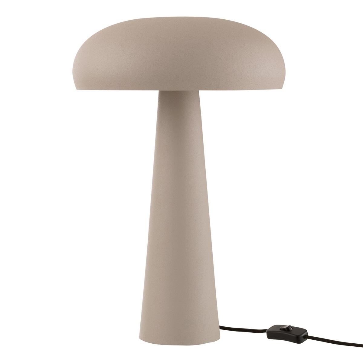 Lampe en métal grège Merle 43cm avec diffuseur anti-éblouissement