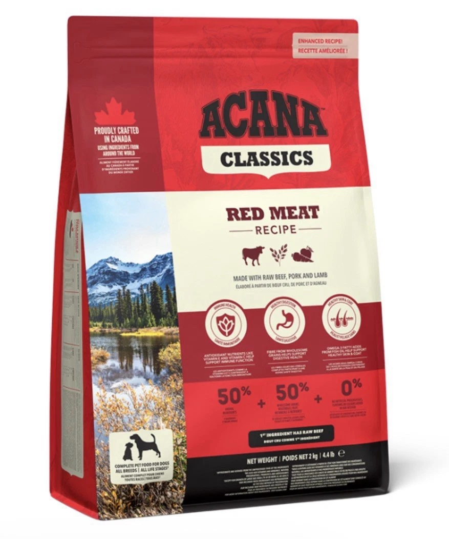ACANA Red Meat Dry Dog Food 2kg