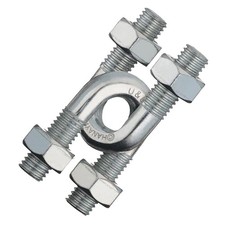 Hanayama Level 4 Cast Metal Brain Teaser Puzzle - U  U