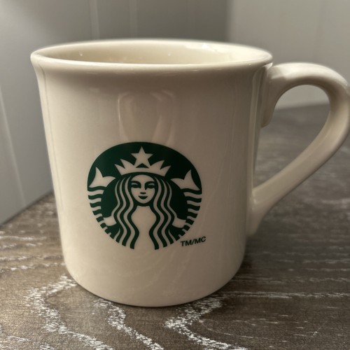 STARBUCKS 2013 Large 14 fl oz Coffee Tea Mug Off-White Color Cup