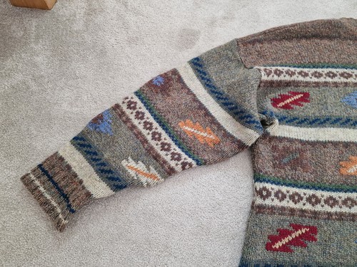 Knitted Jumper 100% Wool - Size XL - Unbranded - Imagen 14 de 16