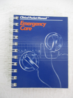 Clinical Pocket Manual Emergency Care 1985 Springhouse