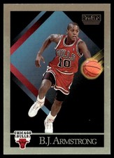 1990-91 SkyBox B.J. Armstrong Rookie Chicago Bulls #37