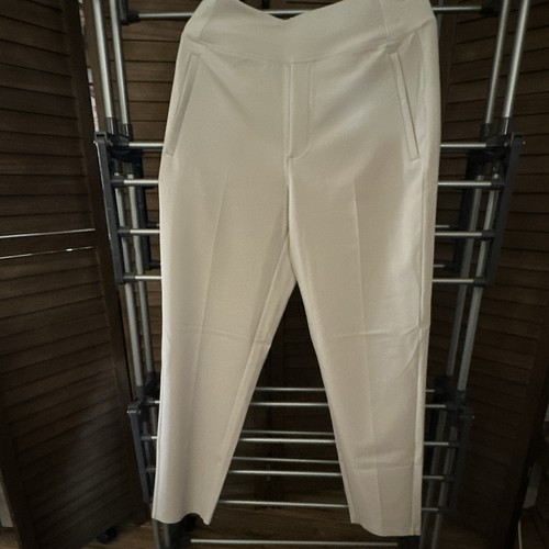 Athleta Women’s Beige Solid Ankle Pants Size 4 Regular Activewear Zip Pockets