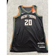 Nike New York Liberty Sabrina Ionescu 20 Explorer Edition Jersey DJ4573-010 Mens