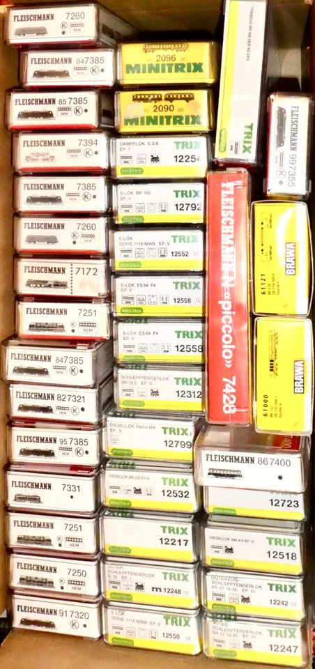 Minitrix 2096 Leerkarton Leerverpackung Spur N 1:160 LD1 å