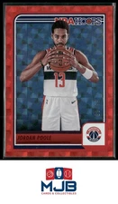 2023-24 Hoops Jordan Poole Hyper Red #/99 #137