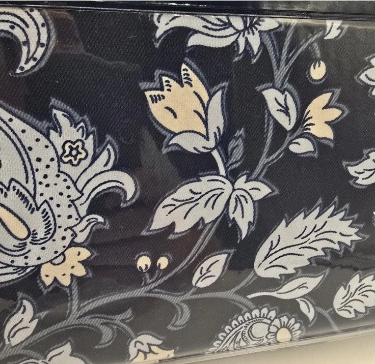 Edredón Ralph Lauren Queen azul marino blanco delfín cachemira 100 % algodón precio de venta sugerido por el fabricante 355 USD Foto 4 de 4