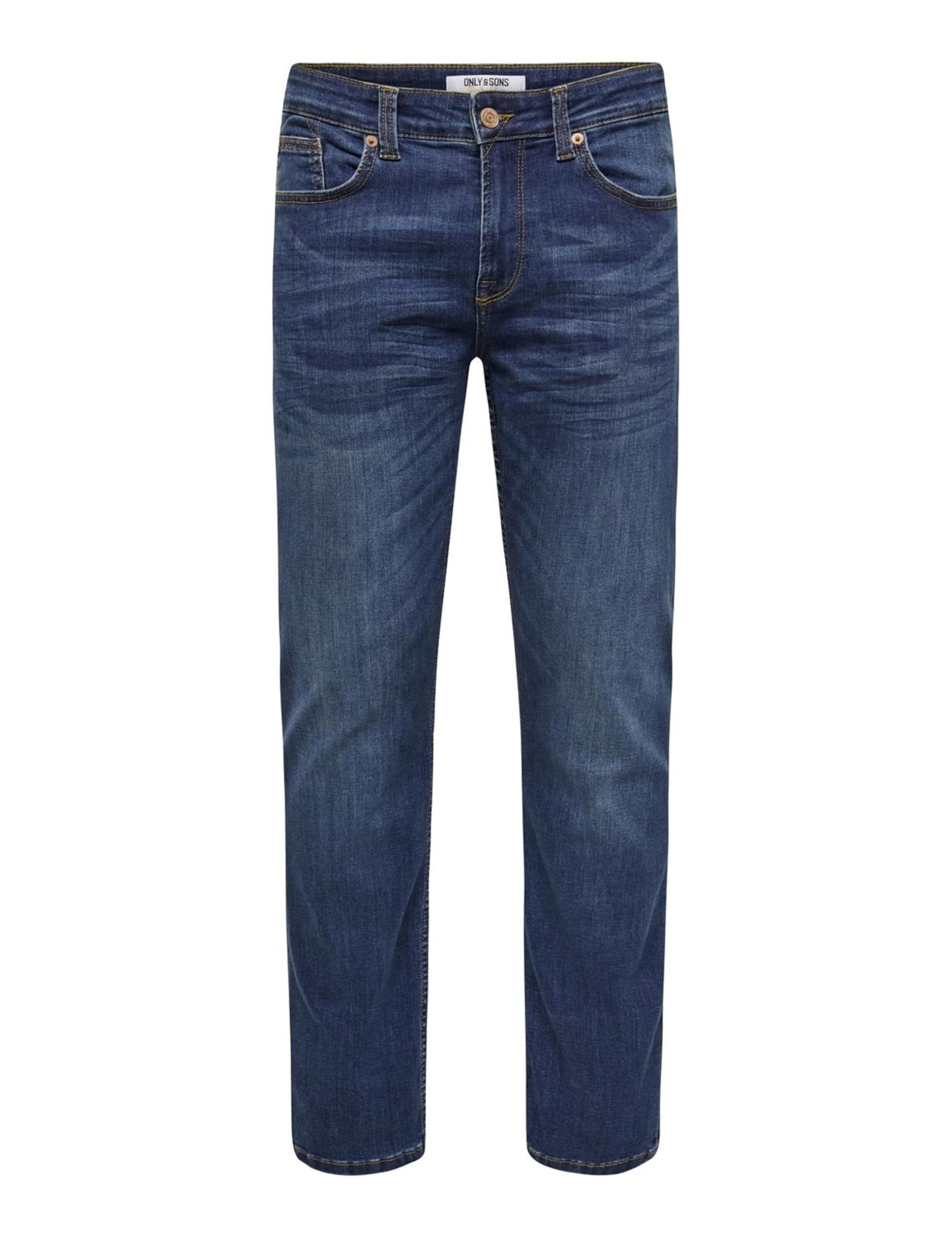 ONLY & SONS Men's onsWEFT MED BLUE 5076 PK NOOS Jeans, Blue (Medium Blue Denim),