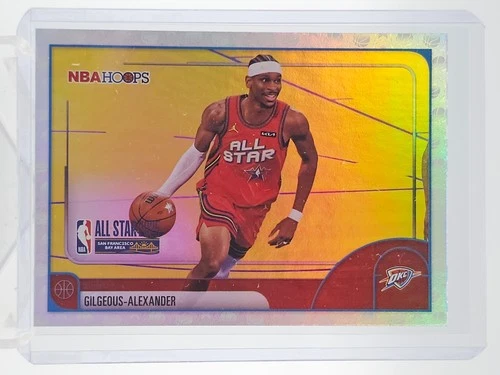 SHAI GILGEOUS-ALEXANDER 2025-26 TOPPS NBA HOOPS ALL STAR RAINBOW FOIL #286 Q2278
