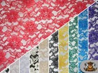 Lace Floral Rachelle Fabrics / 60" Wide / Sold by the yard