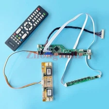 For CLAA170ES01E 30P LVDS 4-CCFL USB AV VGA HDMI 1280x1024 Controller Board Kit