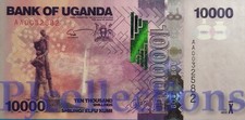 UGANDA 10000 SHILLINGS 2010 PICK 52a UNC