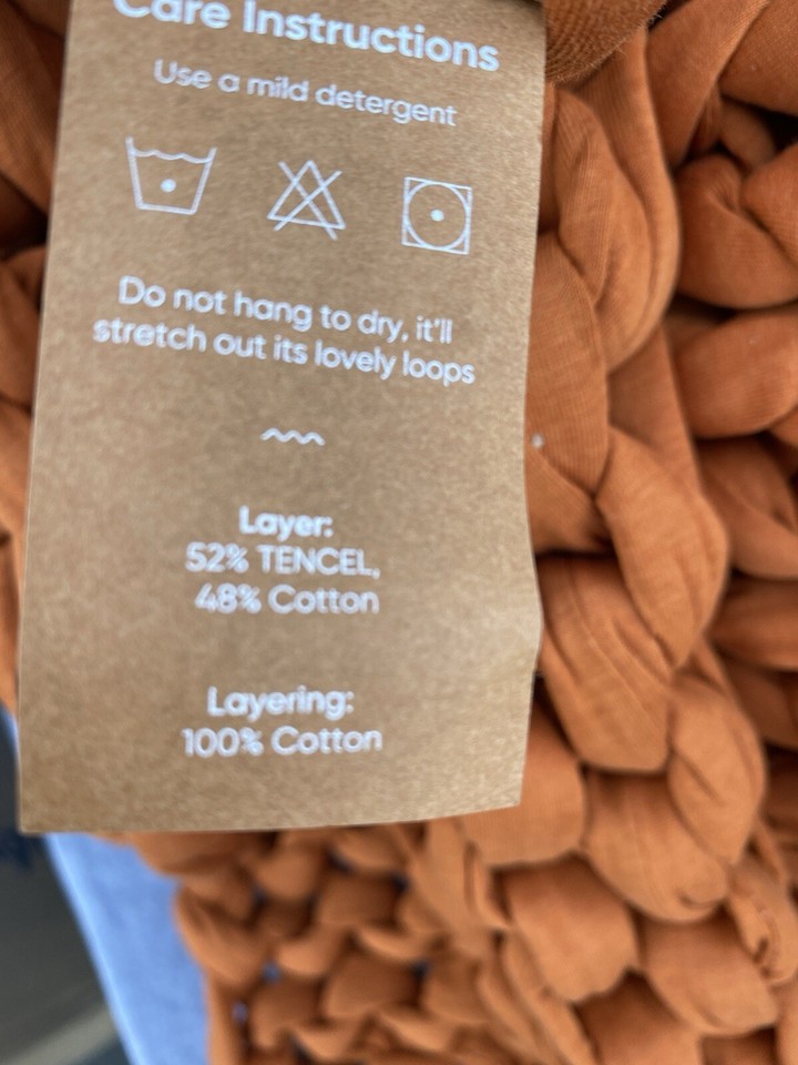 Bearaby Tencil Cooling Tree Napper 20 Lb weighted Throw Retail 289