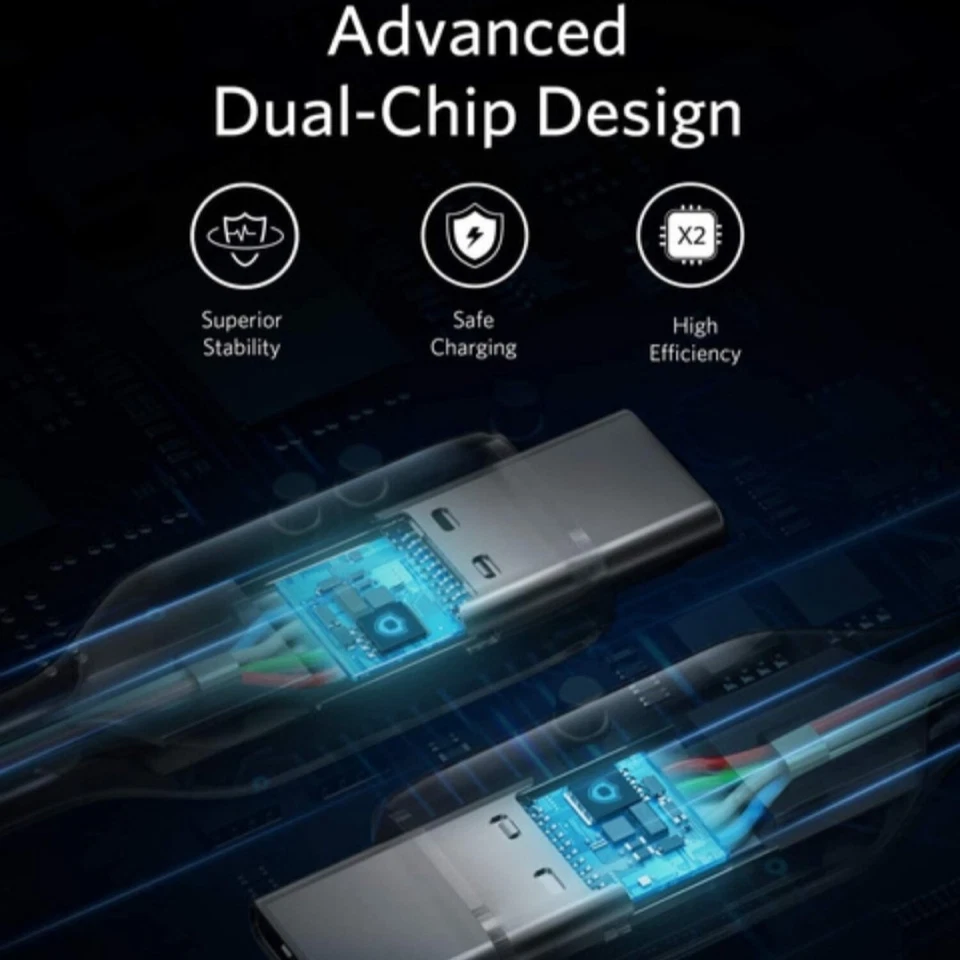 2 Pack 6ft Fast C Charger Cable PD USB Cord For iPhone 15 16 17 Galaxy S8 S9 S20 - Image 4 of 4