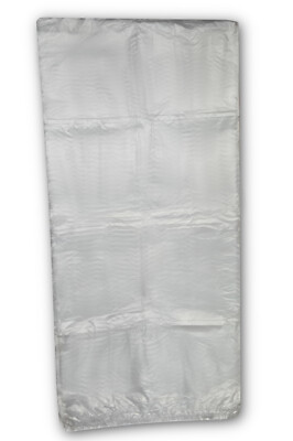 HDPE Polybeutel Verpackungsbeutel Flachbeutel  600 + 300 x 1300 x 0,01 mm 10µm
