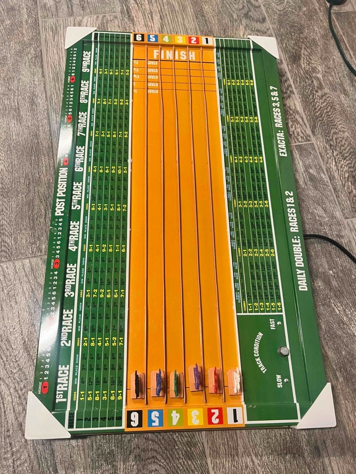 RARE! Electronic Horse Racing, Tudor Games (1960s?) eBay