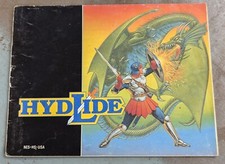 Nintendo NES Hydlide Instruction Manual ONLY - NES-HS-USA