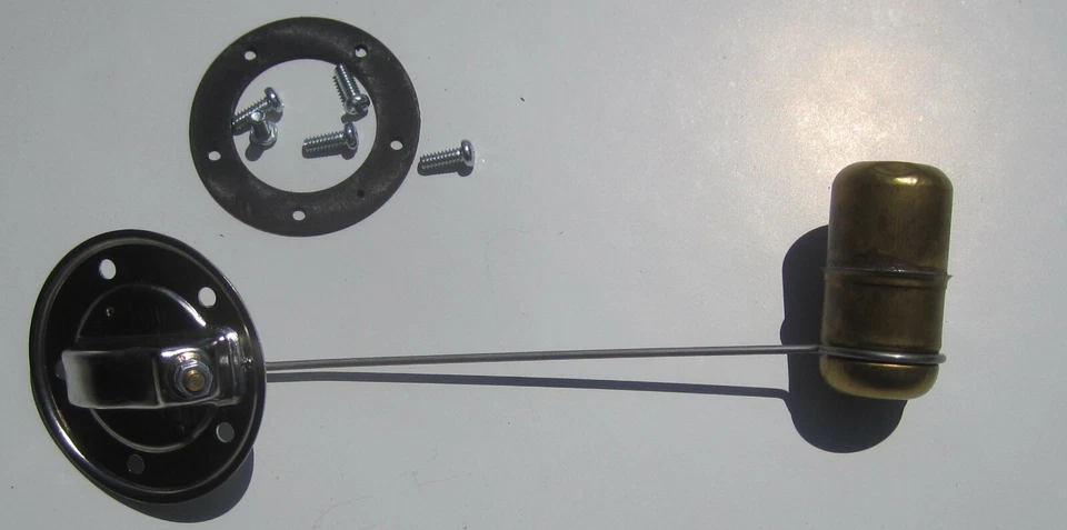 Buick Special Century Super Roadmaster 1957 nuevo tanque de gasolina de acero kit de tanque de combustible Foto 4 de 4