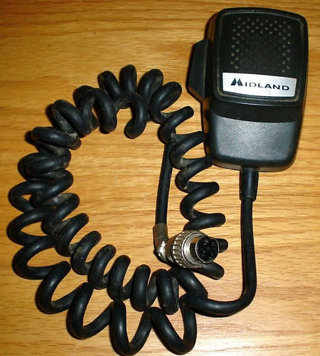Midland Dynamic Element Microphone 70-2306 Mic