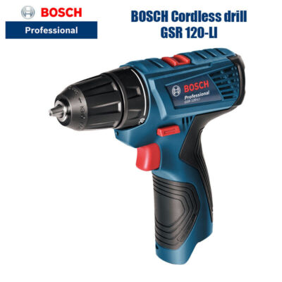Bosch GSR 120-LI Akkuschrauber 12V Impact Drill Elektrowerkzeuge Akkubohrer