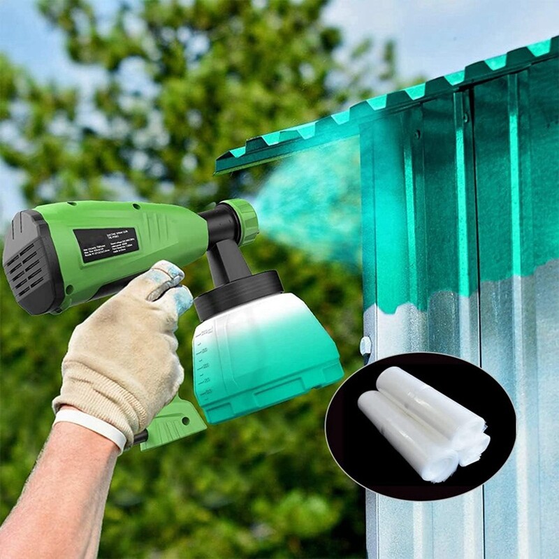 100 PCS Paint Sprayer Cup Liners Spray Cup Canister Liners, Paint