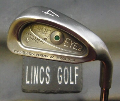 Ping Eye2+ Green Dot 4 Eisen Regular Stahlschaft PGM Griff