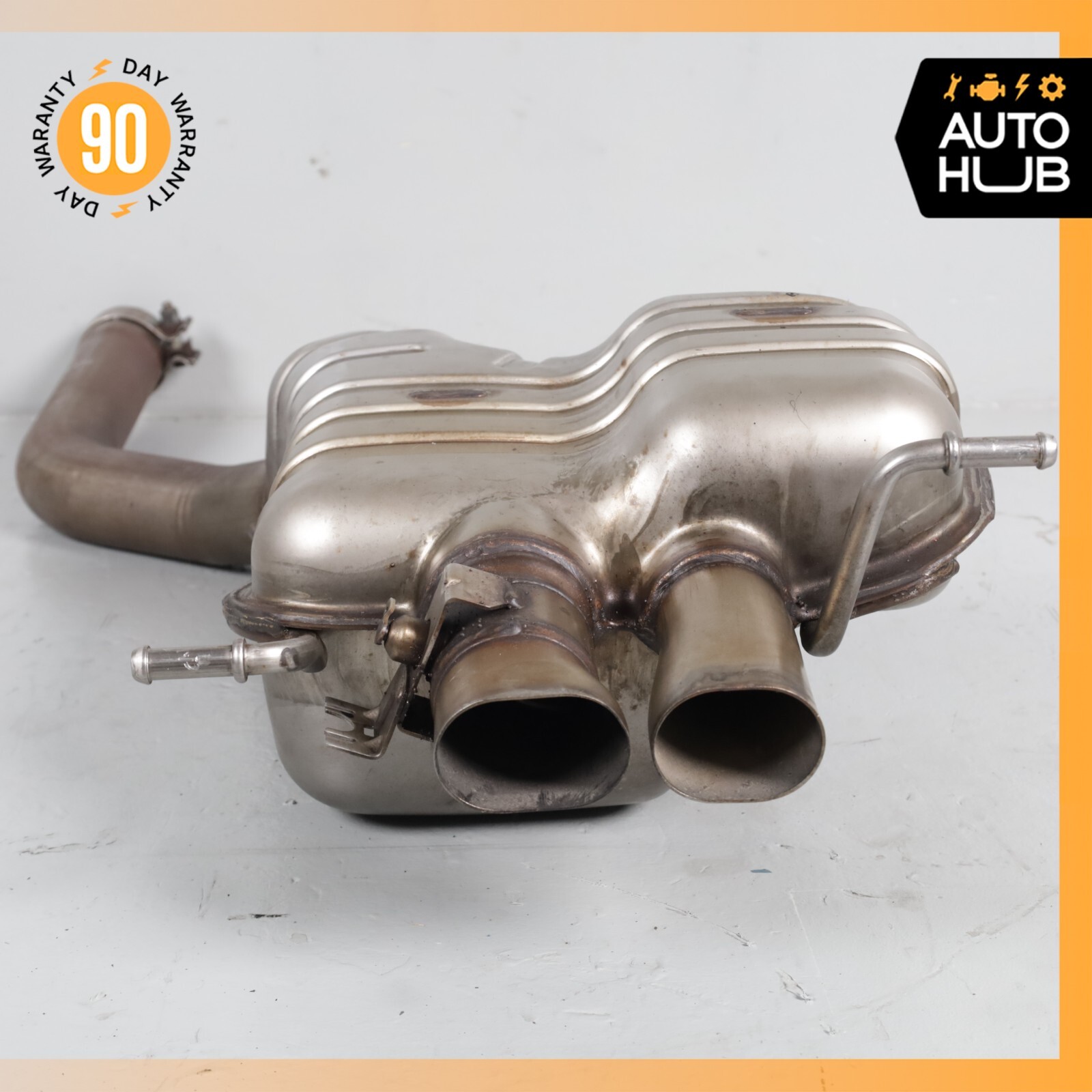 03-12 Bentley Continental GTC GT Exhaust Muffler Right Side 3W0253609Q OEM 63k