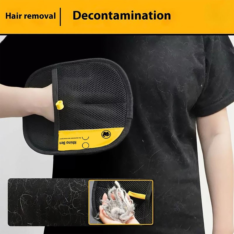 2-in-1 Upgrated Dual Sided Pet Hair Removal Glove - Foto 10