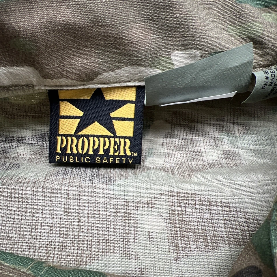 Камуфляжная тактическая рубашка Propper для общественной безопасности LS Lg длинная тяжелая ткань рипстоп - Изображение 2 из 4