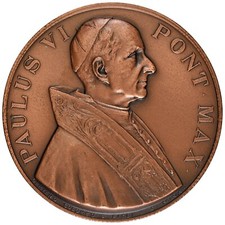 Medaglia Paolo VI, Anno Giubilare 1975, Apertura della Porta Santa, Autore Mina