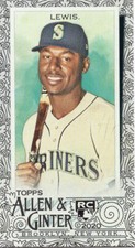 2020 Topps Allen and Ginter Mini Black Border #159 Kyle Lewis RC