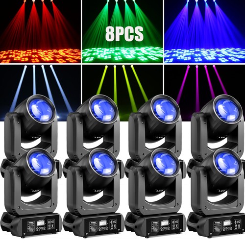 150W LED Moving Head Lights 6+12Prism RGBW Gobo Beam Stage Light DJ Disco DMX512 - Picture 21 of 22