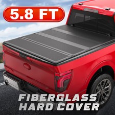 Truck Tonneau Bed Cover For 04-07 Chevy Silverado Gmc Sierra 5.8ft Bed On Top