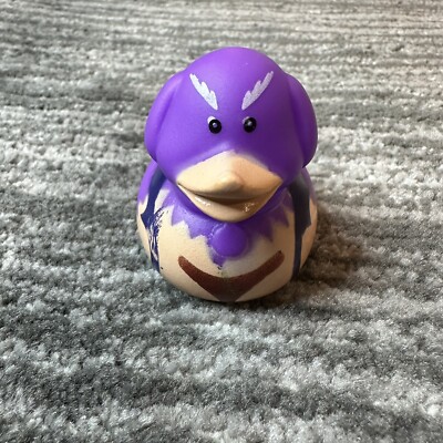 Rubber Duck Dog Purple Car Home Office Cute Paint Run Ducky Vest New Defect Read
