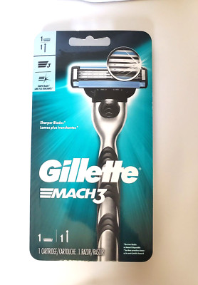 Gillette Mach3 Razor Handle with 1 Cartridge Blade