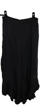 Elevenses Black Pant Antropologie Size 6 Side Slits 4 
