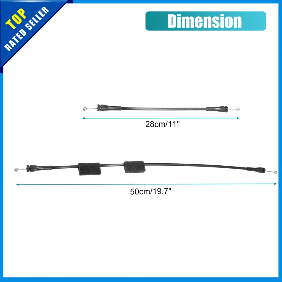 Cables de liberación de pestillo de puerta de carga trasera derecha para furgoneta Ford E150 E250 E350 1992-2014 Foto 4 de 4