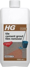 HG Cement Grout Film Remover 11 Removes Grouting Residue NonPorous Ceramic Tiles