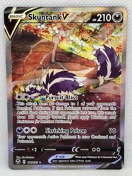 Skuntank V Alternate Full Art 181/195 Silver Tempest