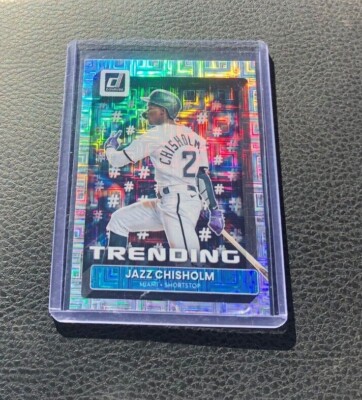 2022 Panini Donruss Jazz Chisholm Trending Vector Parallel