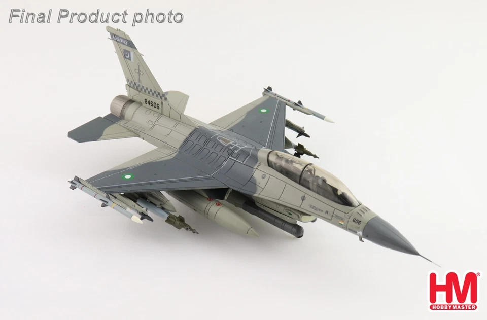 Hobby Master HA38015, F-16BM "Su-30 Killer" 84606, Pakistan Air Force, 2022 - Image 3 of 4
