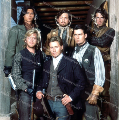 Emilio Estevez Charlie Sheen Jeune