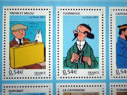 "Francia - "ANIMACIÓN ~ DIBUJOS ANIMADOS ~ NEVADO ~ VIAJES DE TINTÍN" sin montar o nunca montada como nuevo 2007 - Imagen 5 de 7