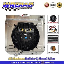 Cu339 Radiator Fan Shroud For 1969-1973 72 Ford Maverick Mustang Boss 302 Engine