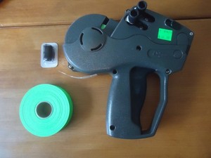 Monarch Avery Dennison 1136 (2 Line) Price Tagging Gun TESTED w/ Ink & Labels