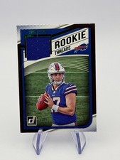 Josh Allen Lot Rookie Threads Patch + Optic Select Mosaic Contenders Bills QB