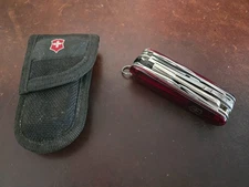 Victorinox CYBERTOOL (M) 34 -  91mm Swiss Army Knife Ruby  054w