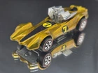 Hot Wheels RESTORED Redline Strip Teaser #7 Professionally Restored ORANGE